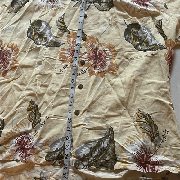 John Severson Kahala Men’s Hawaiian shirt Button Front Stained Size XL Rayon - Picture 8 of 11